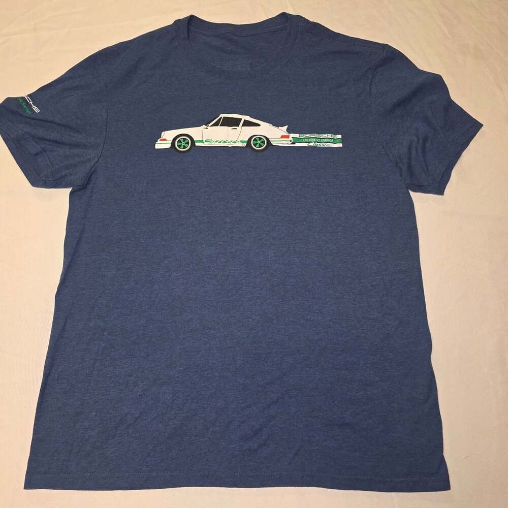 Porsche Colorado Springs Classic 911 Carrera T-Shirt Blue